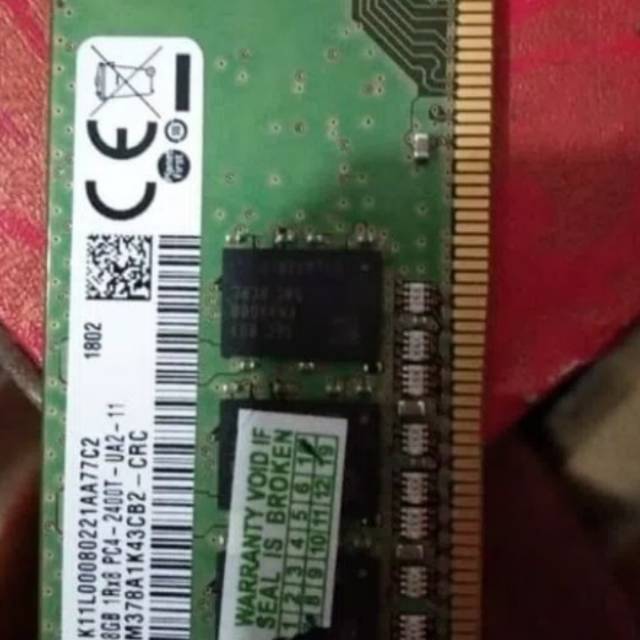 memory komputer ram pc ddr4 8gb pc4 2400t