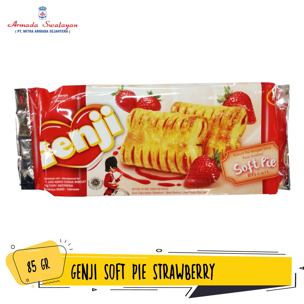 

Genji Soft Pie Strawberry 85gr