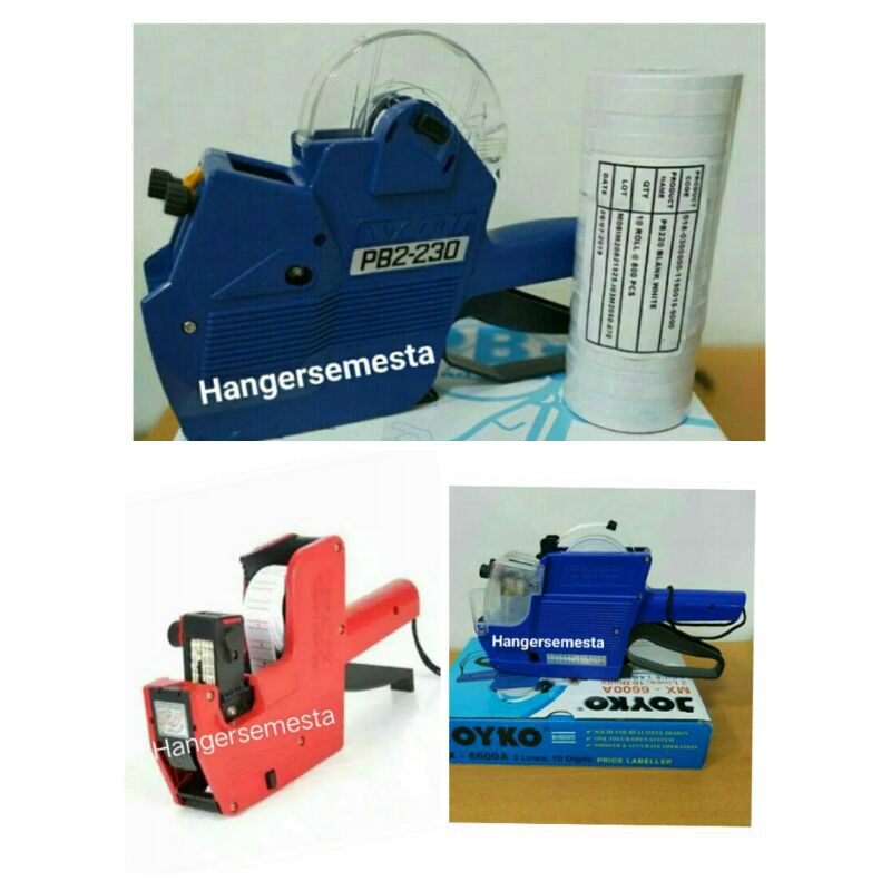 

MESIN LABEL HARGA SATU DAN DUA BARIS SATO / JOYKO 1 BARIS DAN 2 BARIS + KERTAS