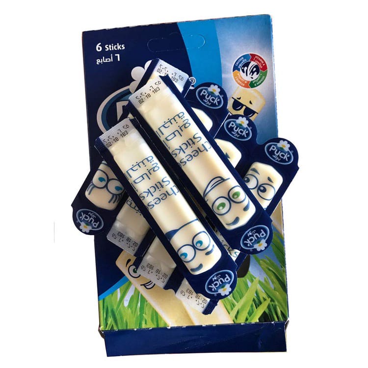 Arla Puck Cheese Sticks / Stik Keju Anak / Arla Stick Kids 6 pcs / 108 gr