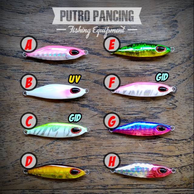 Lure Micro Metal Jig 10gr Ultralight & Light Fishing