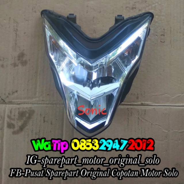 Lampu Depan Honda Sonic