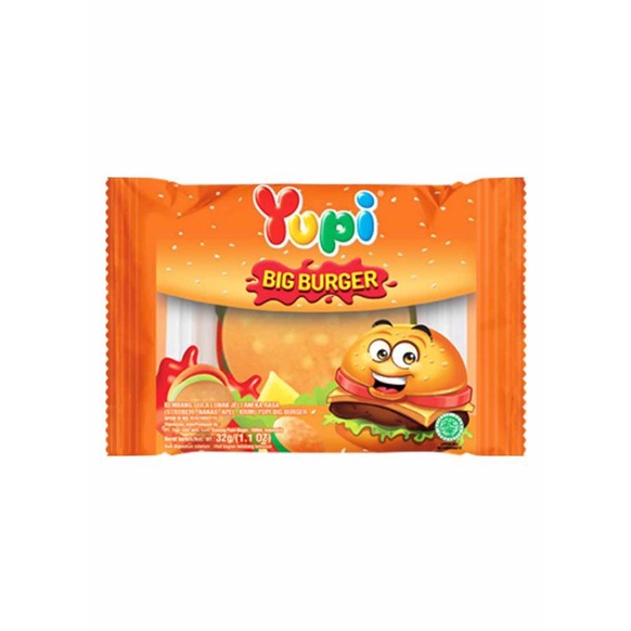 

Yupi Candy Gummy Big Burger 32G