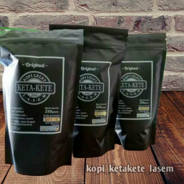 

Kopi Lelet Keta Kete Khas Lasem