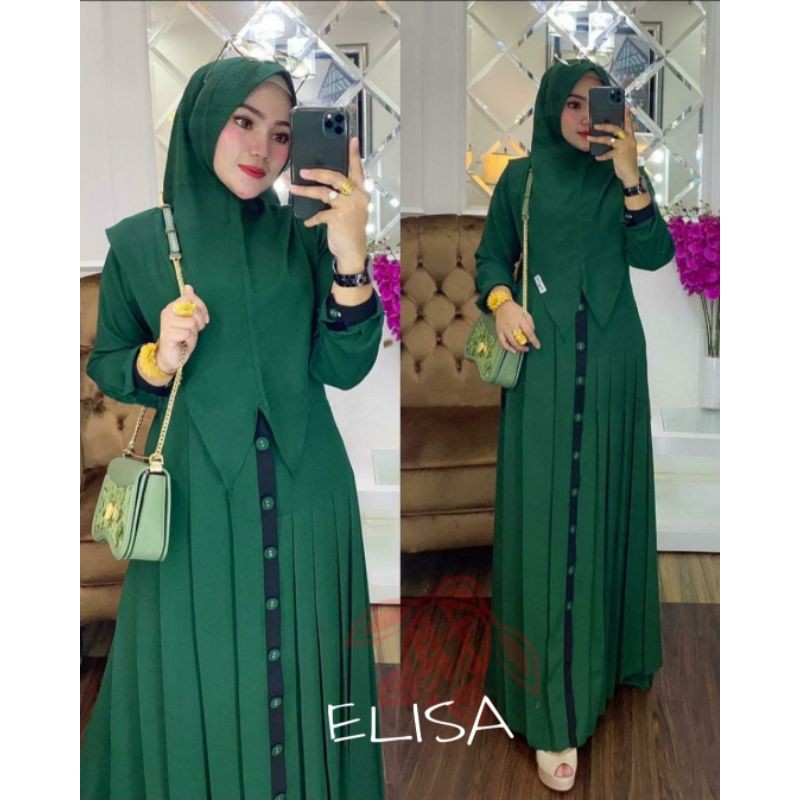 SYARI ELISA, MOSCREPE, GAMIS, MUSLIM