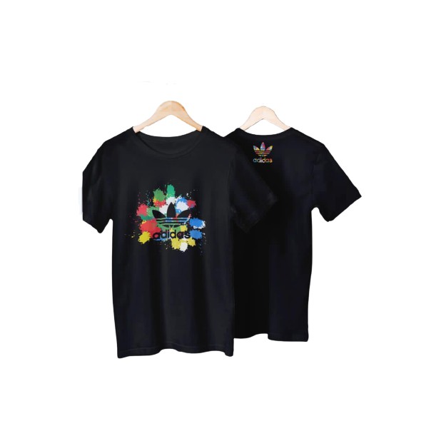 Kaos Adidas DTG printing / Kaos Pria DTG Satuan / Kaos Custom Sablon DTG Premium Cotton