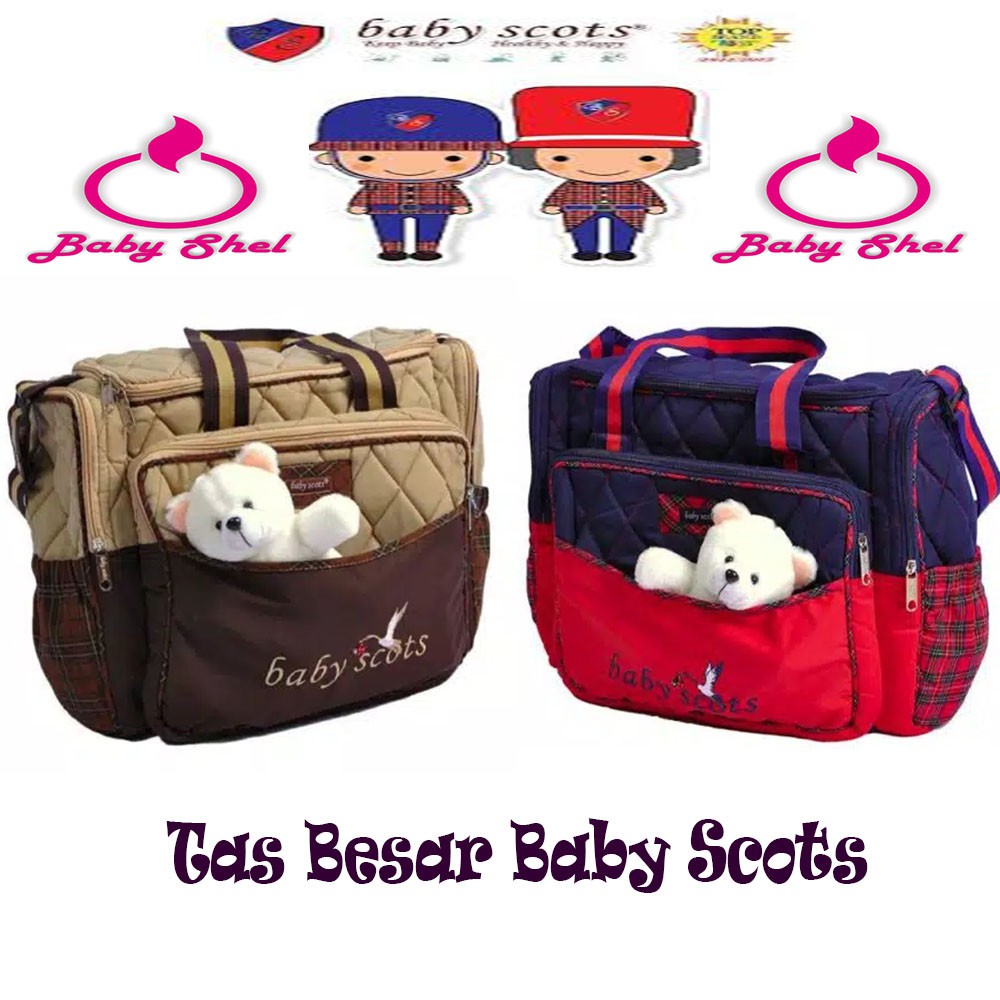 Ultimate Tas Bayi Big Size Baby Scots Boneka Diaper Bag Tas Perlengkapan Bayi Baby Scots Boneka Shopee Indonesia