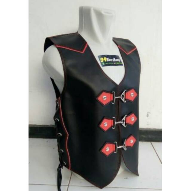 Rompi Bikers / rompi semikulit / rompi koboy / rompi motor