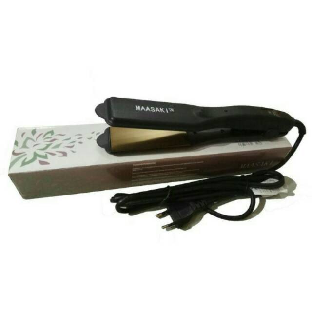 Catok plat lebar maasaki pelurus rambut catokan hair straightener