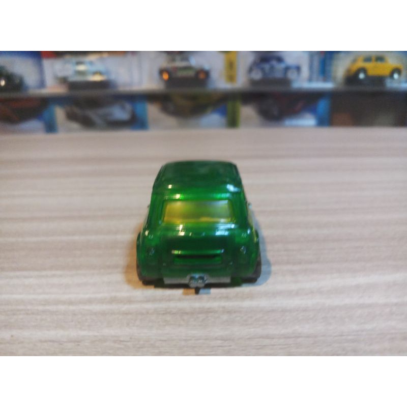 HOT WHEELS MORRIS MINI X RAYCER HIJAU LOOSE