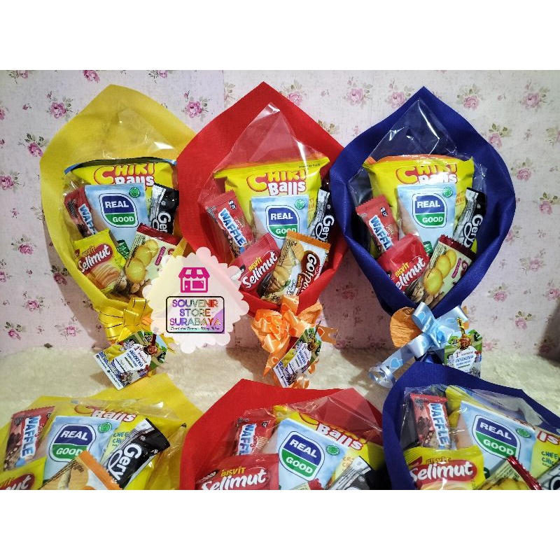 Bucket Snack Chiki Ball / Bucket Snack Murah / Bingkisan Bucket Ultah / Bucket Mini Ultah / Snack Bucket / Bouquet Mini