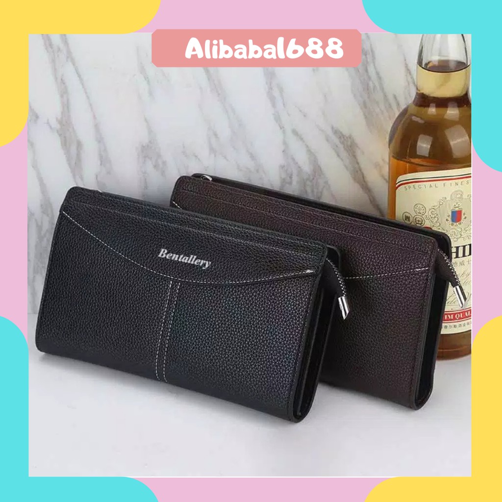 *ALIBABA1688*COD Dompet Panjang DP06 Dompet Wanita/Pria Kulit Import