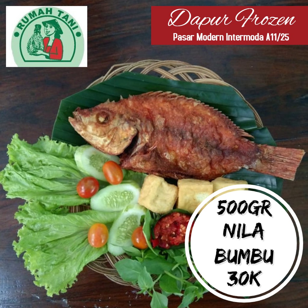 

Nila Bumbu 500gr Frozen
