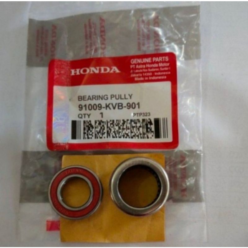 BERING BEARING LAHER PULLY POLI 1SET 2PCS BEAT VARIO SCOOPY SPACY HONDA KVB