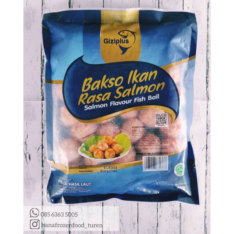 

GIZIPLUS BASO IKAN RASA SALMON 500 GRAM