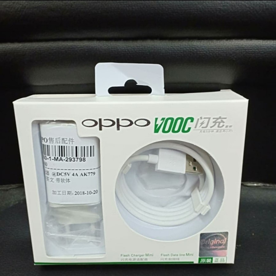 harger Oppo VOOC 4A  Fast Charging Original Type C