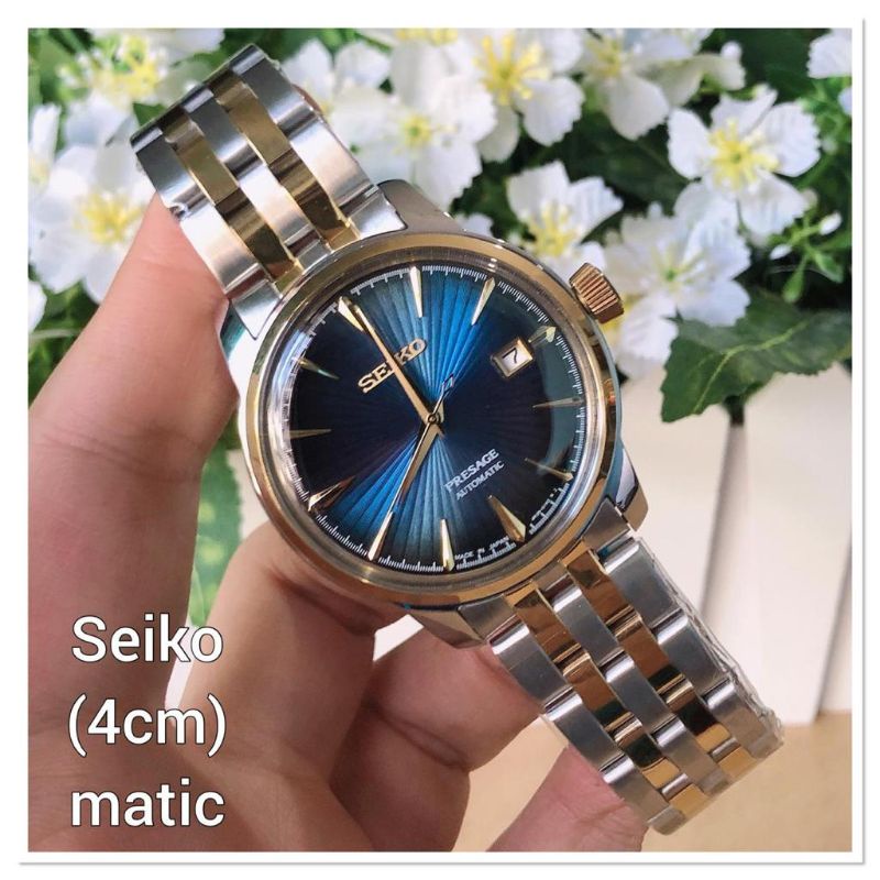 Jam Tangan Seiko Presage Stainless Combi Automatic Ori BM