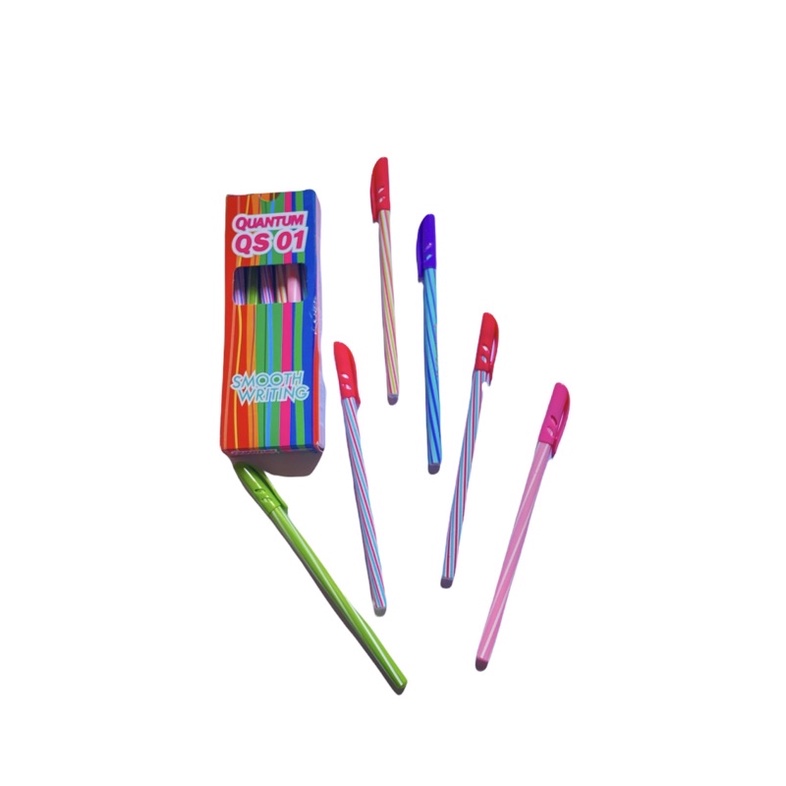 

1 PACK BALLPOINT/BOLPEN/POLPEN/PULPEN STANDARD QUANTUM QS 01