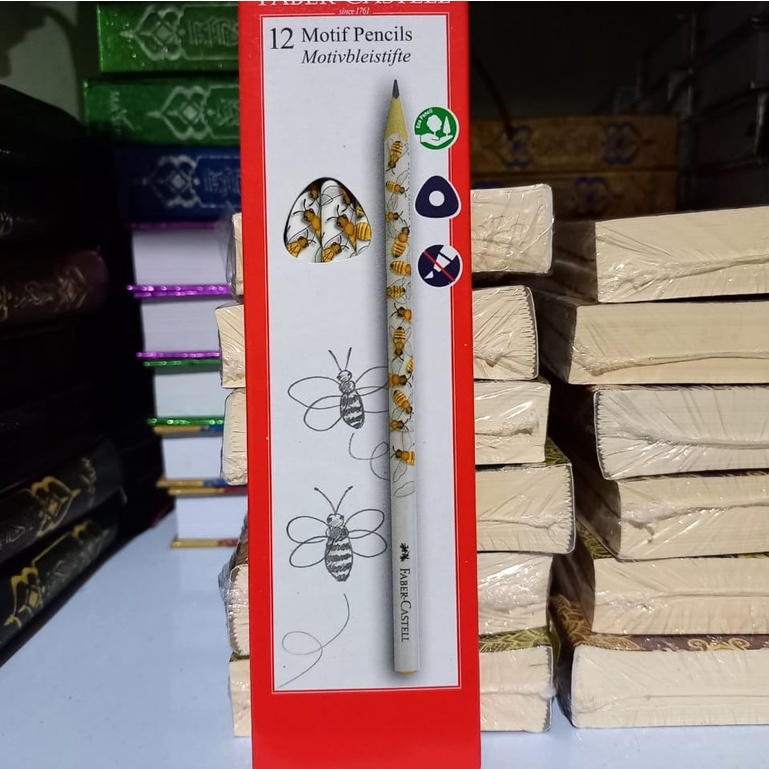 Pensil Faber Castell Motif 2B (Triangular)