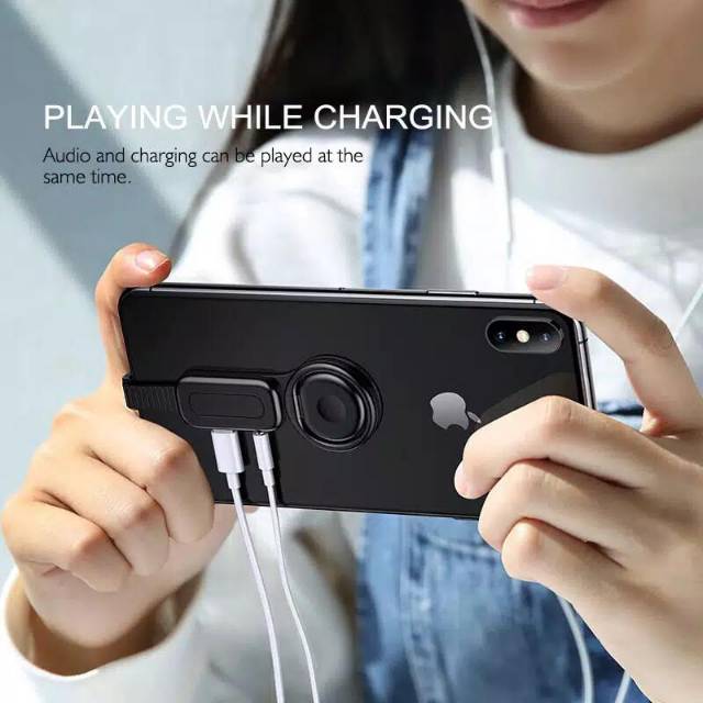 Ring Adapter Lightning,Holder ,Charger For Iphone Multifungsi