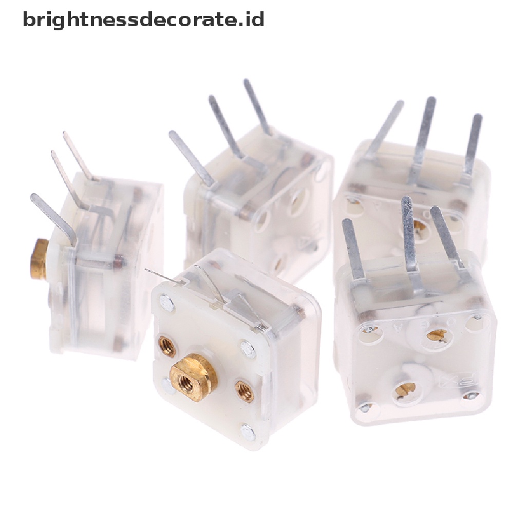 [birth] 5Pcs duplex 223p 60pf/140pf 2.1mm hole shaft radio variable capacitor [ID]