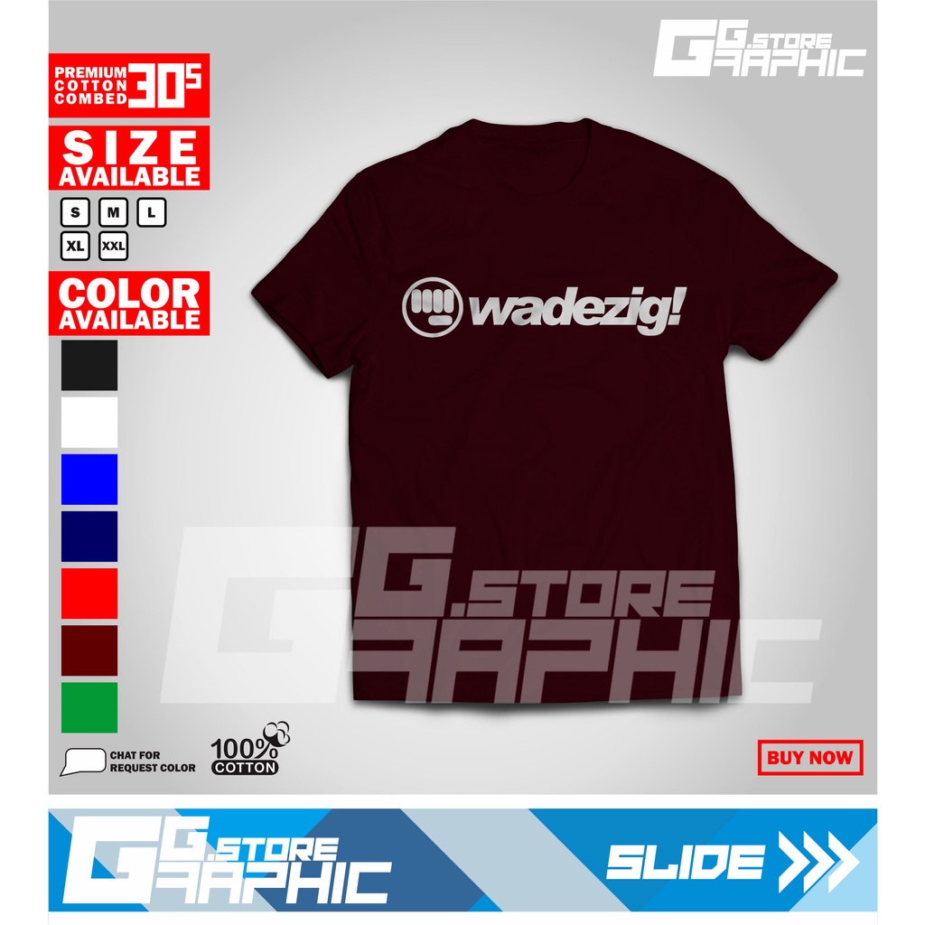 Kaos WADEZIG 01 Murah Berkualitas