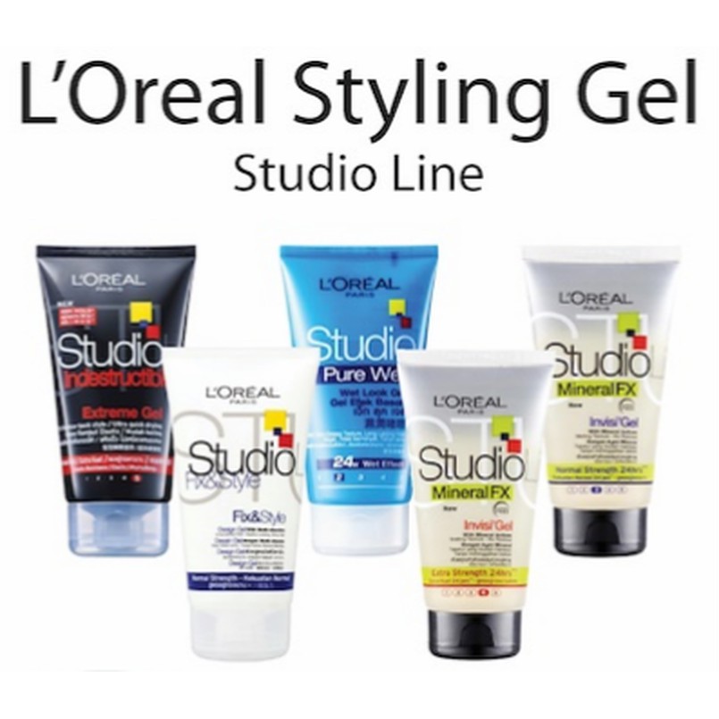 [TERBARU] LOREAL STUDIO GEL 150ML (4 VARIAN)