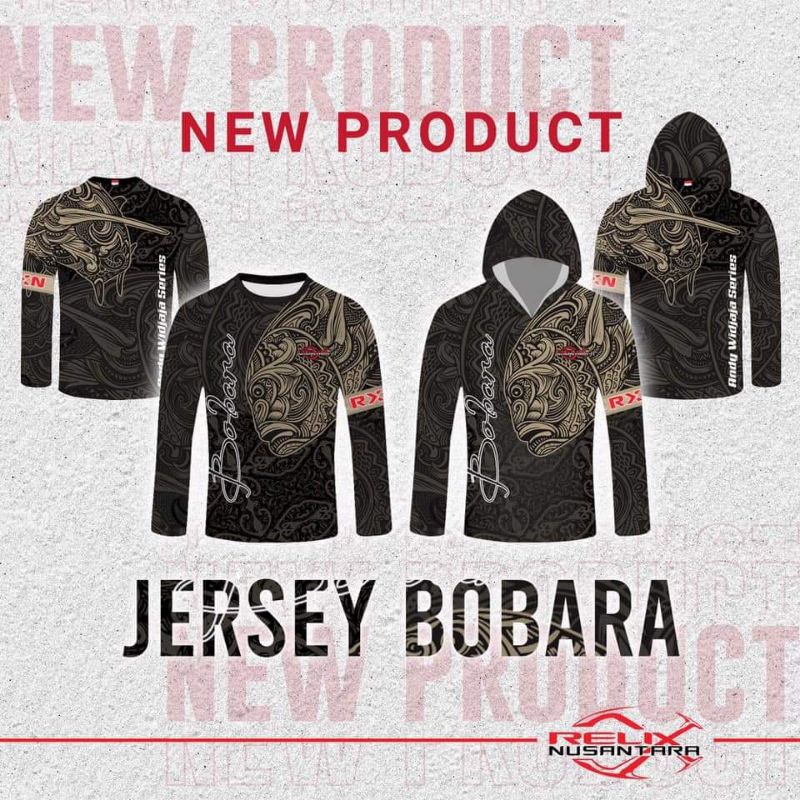 Baju Pancing Jersey Relix Nusantara Bobara