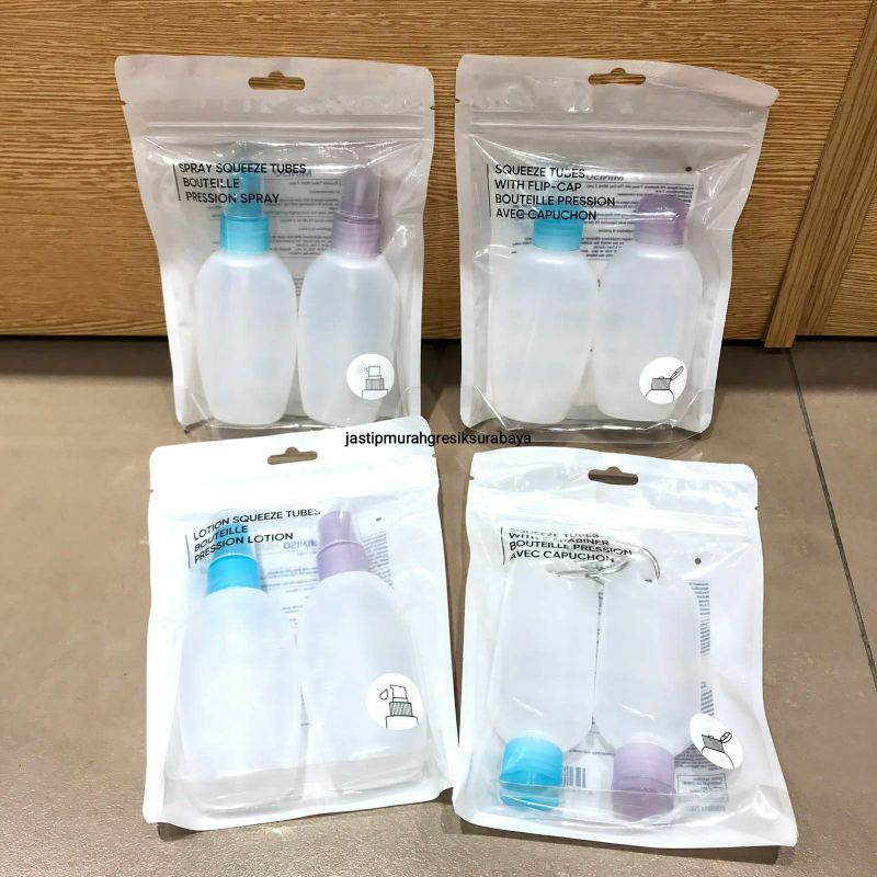 BOTOL TRAVEL MINISO BOTOL HAND SANITIZER MINISO BOTOL SPRAY LOTION FLIP CAP