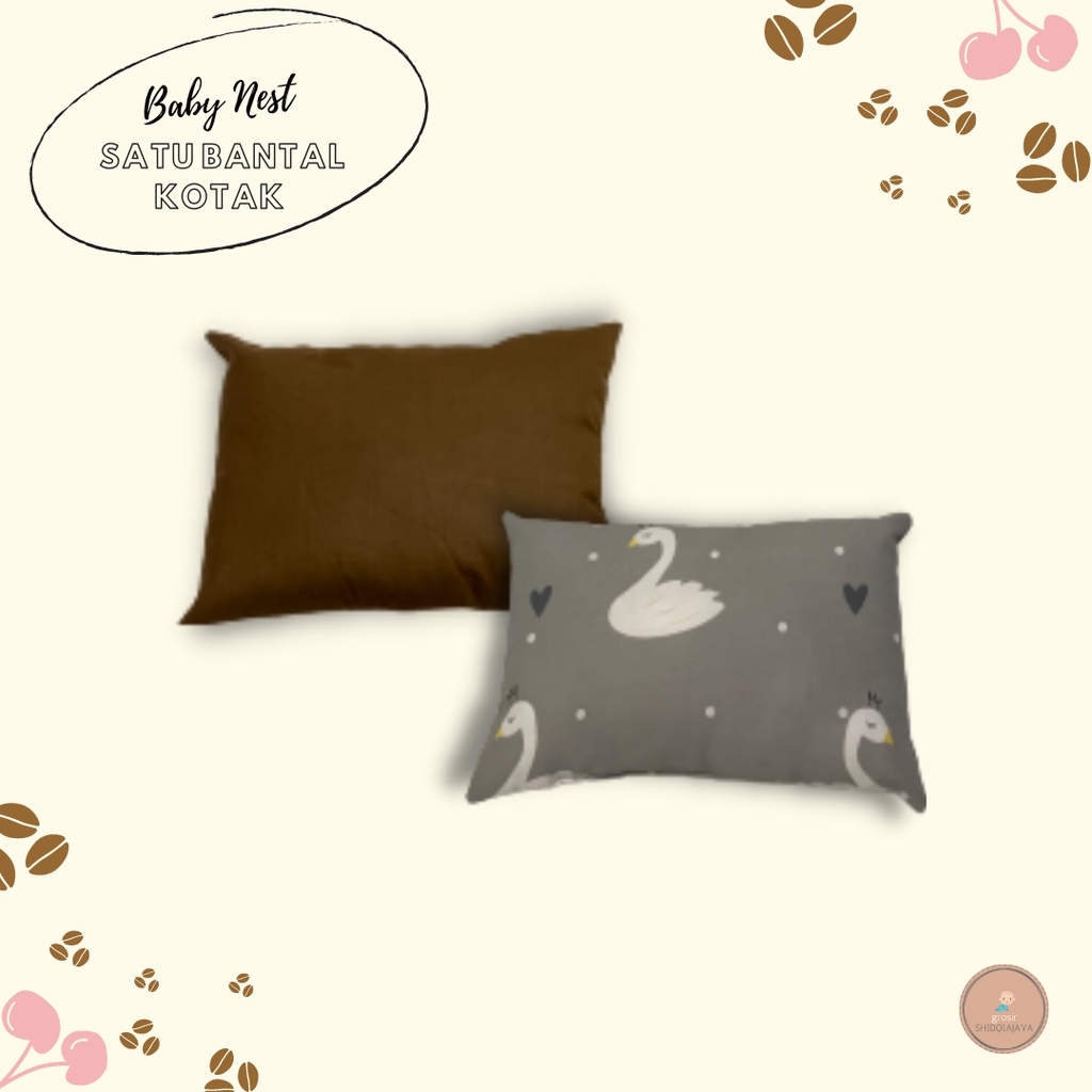 READY STOK BANTAL KOTAK POLOS /MOTIF /BANTAL BAYI BARU LAHIR /BANTAL MURAH/BANTAL KOTAK BAYI