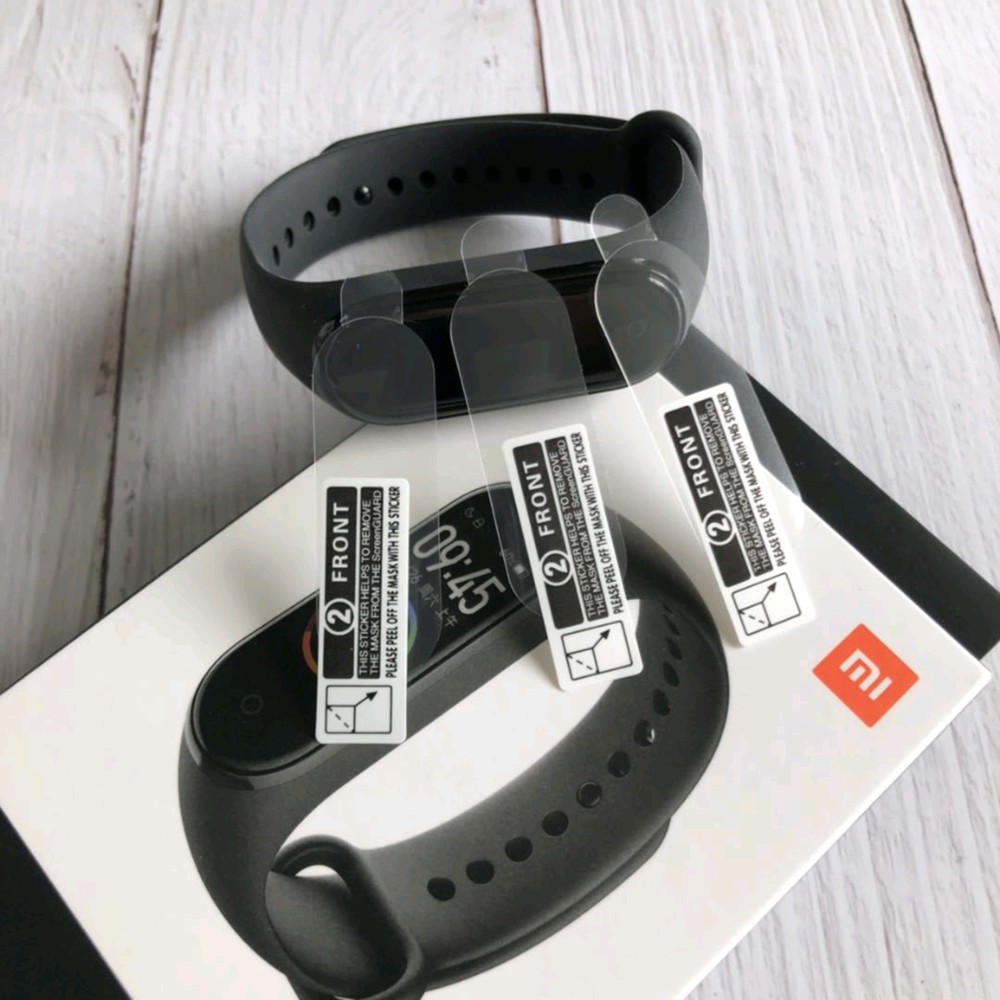 Film Pelindung Layar Bahan Tpu Anti Gores Untuk Smartwatch Xiaomi Mi Band 5