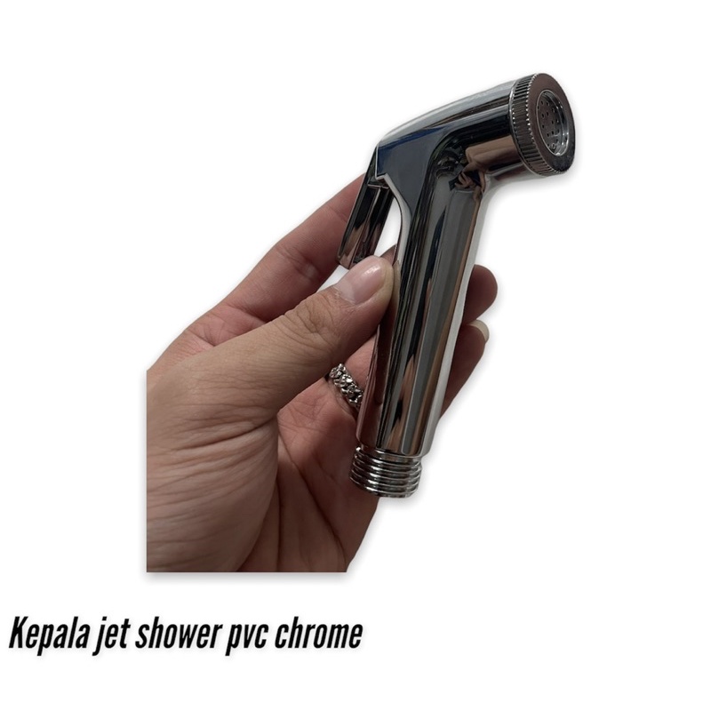 Kepala Jet Shower Bidet Toilet Kloset Chrome