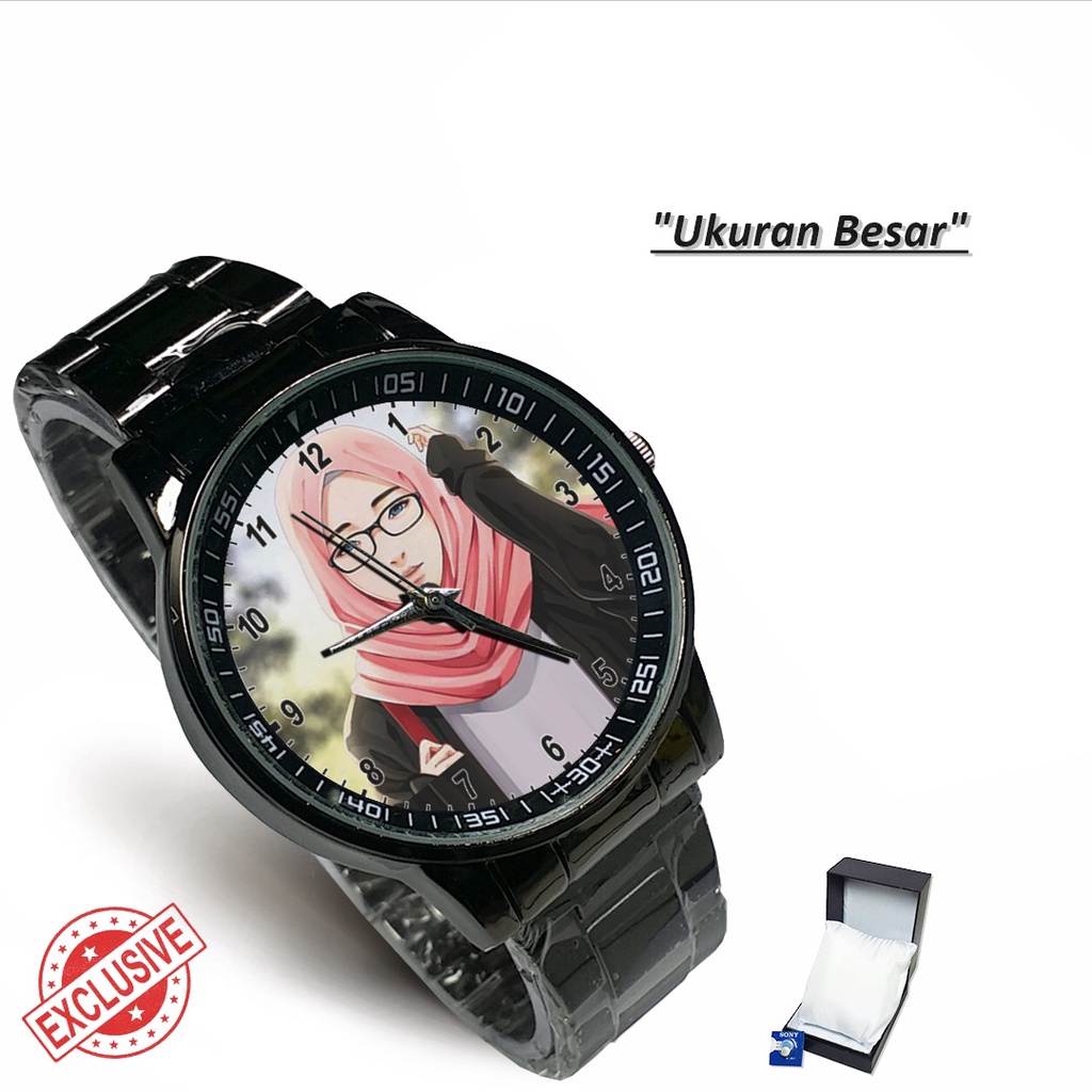 Jam Tangan Rantai Couple HIJAB - 1 (Nice)