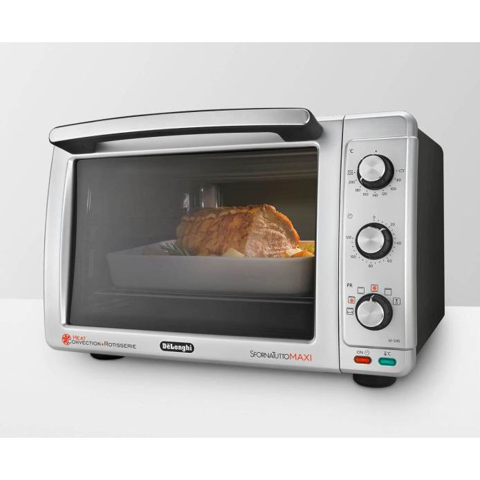 DELONGHI EO32852 ELECTRIC OVEN PEMANGGANG PEMANAS EO 32852 SILVER TERMURAH