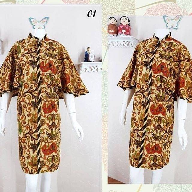 DRESS BATIK CAPE HARAJUKU