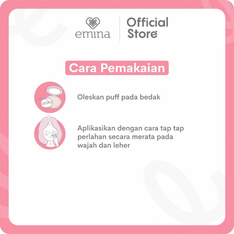 EMINAa DAILY MATTE COMPACT POWDER// bedak padat emina