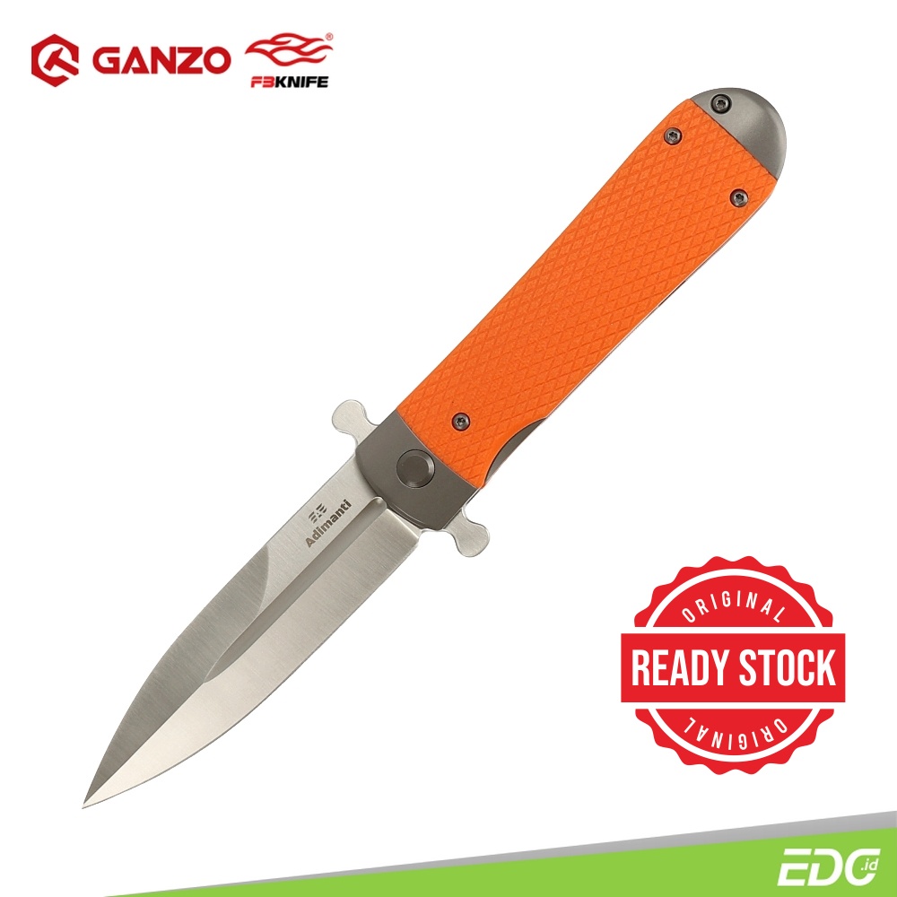 Ganzo Adimanti SAMSON-OR D2 Steel G10 Orange Survival Camping Tools