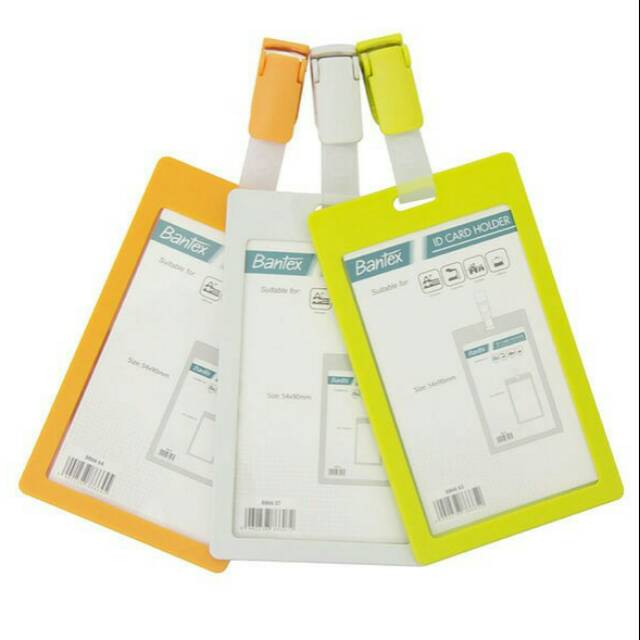 

ID Card Holder With Clip Potrait 8866