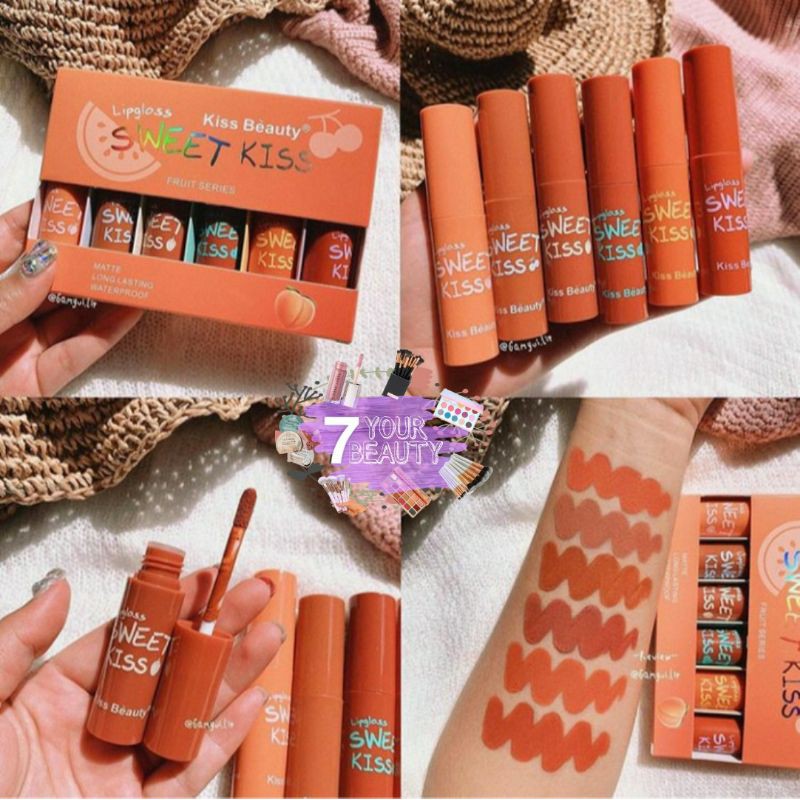 [SATUAN] KISS BEAUTY SWEET KISS (LIPGLOSS)