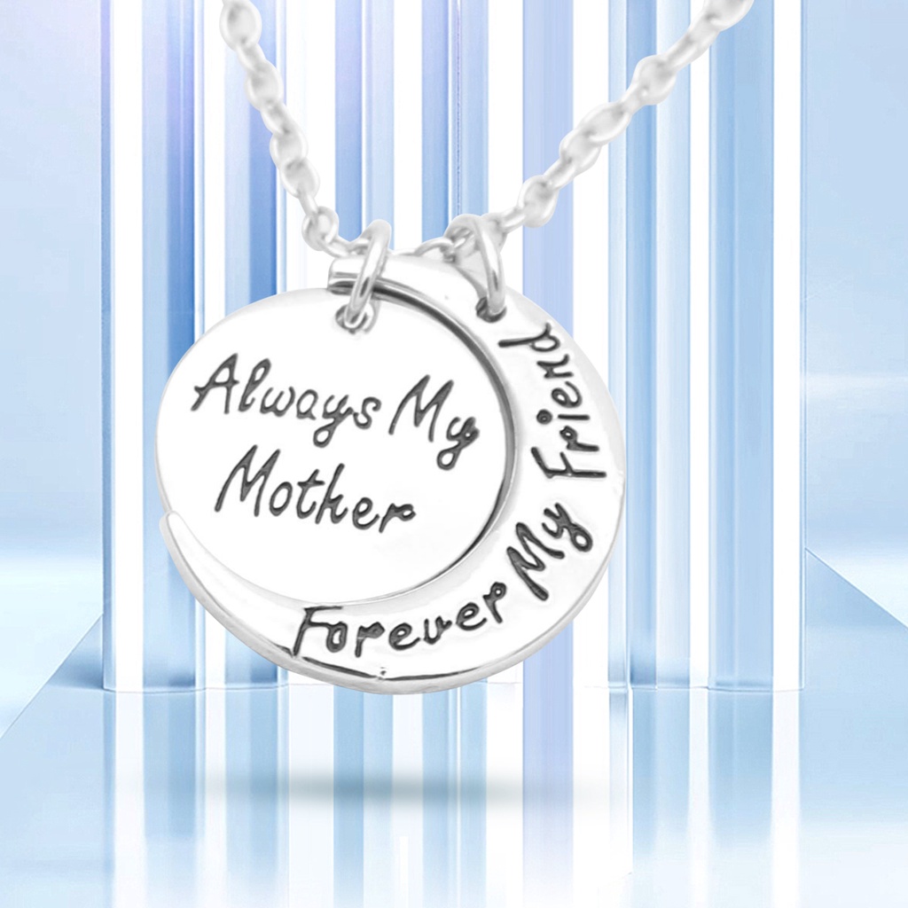 Hu Hu Hu Hu Hu Alat Bantu Pasang Kacamata♡ Kalung Rantai Ekstensi Liontin Bulan Unik Dapat Disesuaikan Untuk Aksesoris Perhiasan Wanita