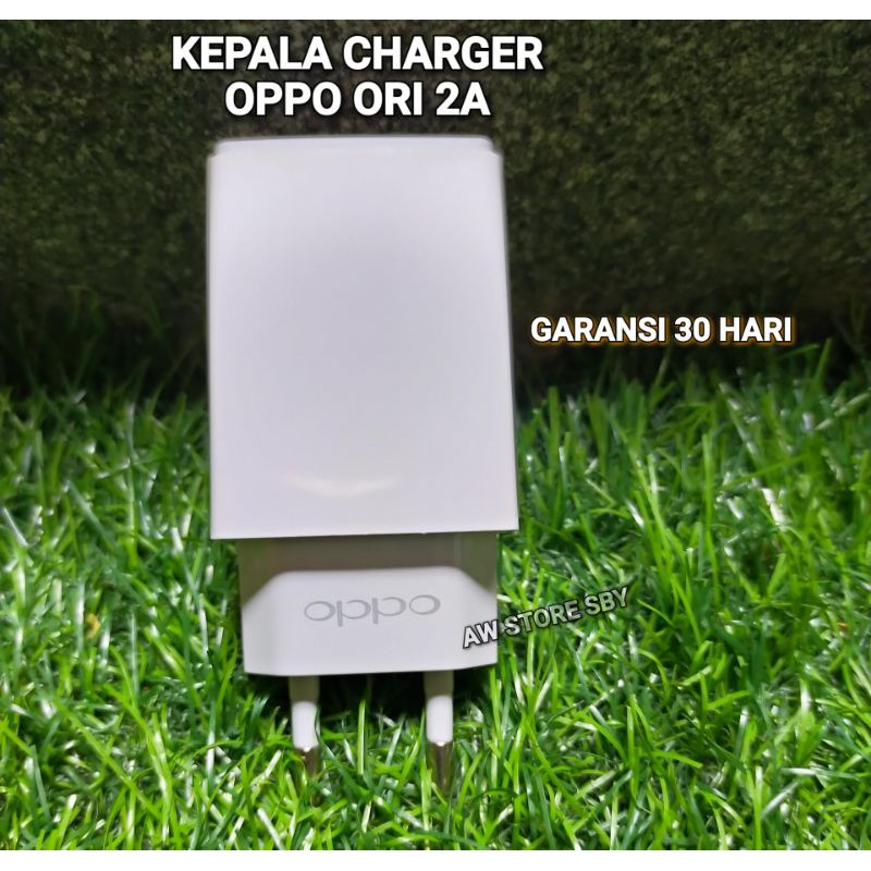 kepala charger oppo neo 7 neo 9 a71 a81 a83 a37 a39 a7 a3s a5s f1 f1s ori 2A NON PACKING