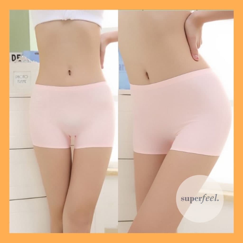 Celana dalam wanita seamless short pendek wanita/boxer seamless wanita/celana short legging pendek/Short Strit polos legging pendek/pakaian dalam wanita/celana dalaman