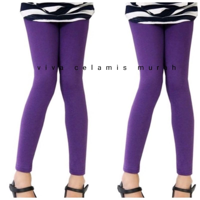 Legging Anak Usia 5-10 TAHUN- Legging Spandex Tebal Adem Nyaman Dipakai- Legging Murah