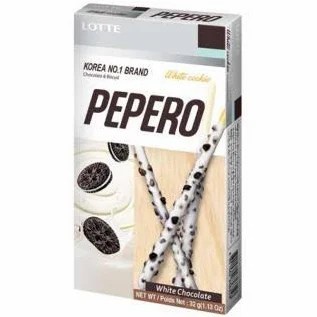 

LOTTE Pepero White Chocolate 32gr - Cokelat/Biskuit Sticks