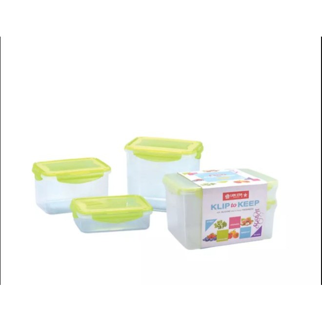 Lion Star Klip To Keep Starter Pack Set 3 KK91/Sealware Plastik