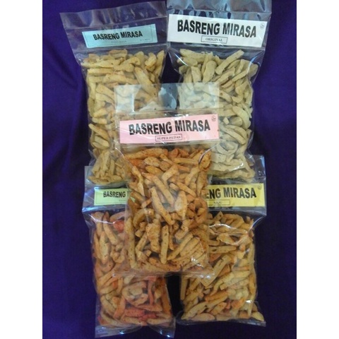 

54eh Basreng Baso Goreng Ikan Tuna Kemasan Besar - Original 60Jh