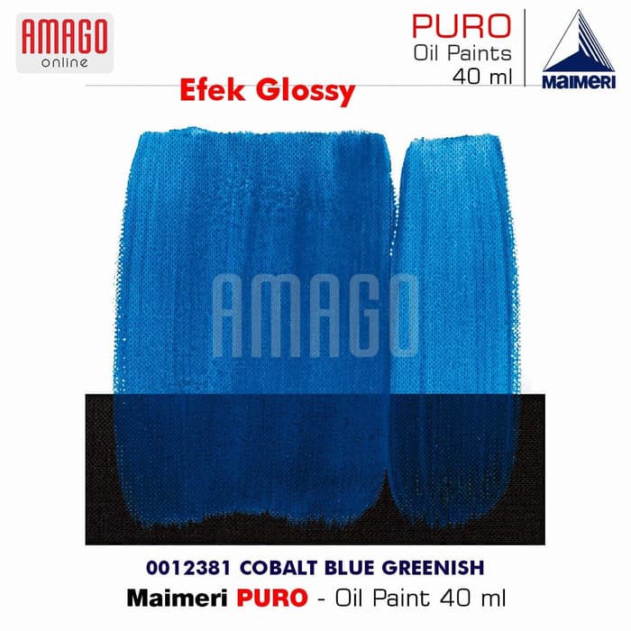 MAIMERI PURO - OIL PAINT - COBALT BLUE GREENISH - 40ML - M0012381