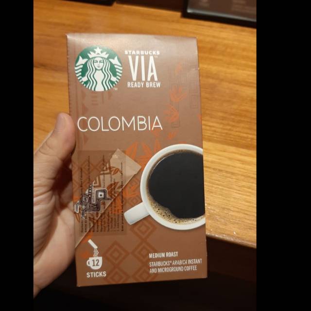 

Kopi / Ready Brew Coffee Starbucks Colombia 12pcs