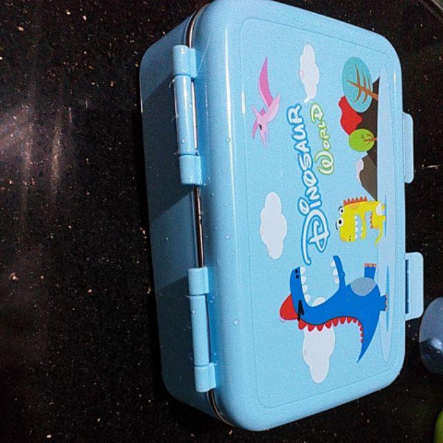 Kotak Makan Lunch Box Yooyee Mini Stainless Steel 3 Sekat 627