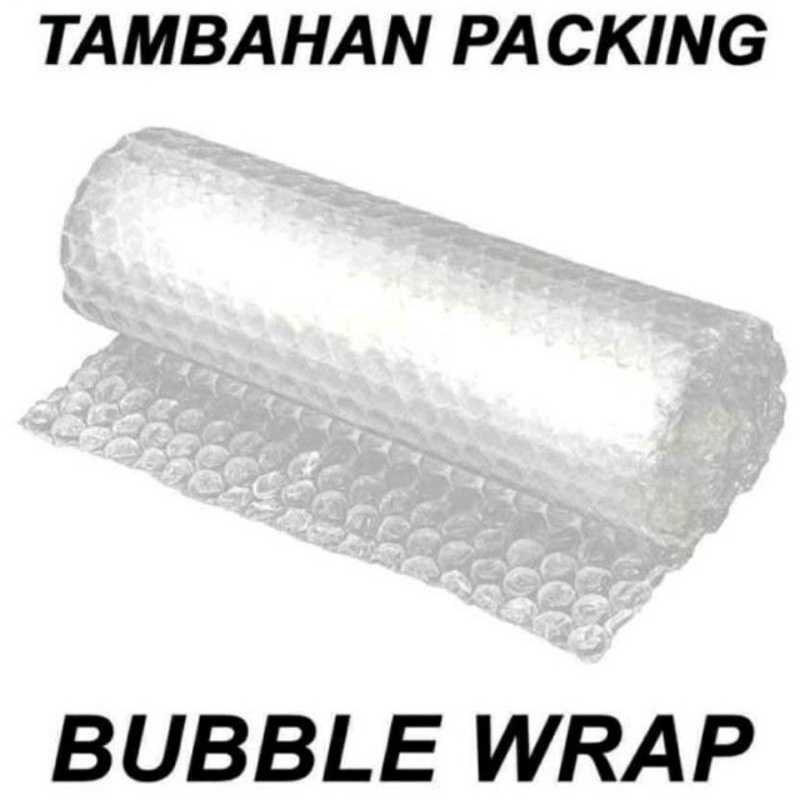 

Buble Wrap Warp Tambahan Paking Biar aman